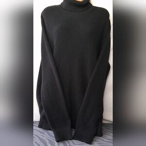 H&M Black Turtleneck Sweater Xl